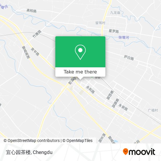宜心园茶楼 map