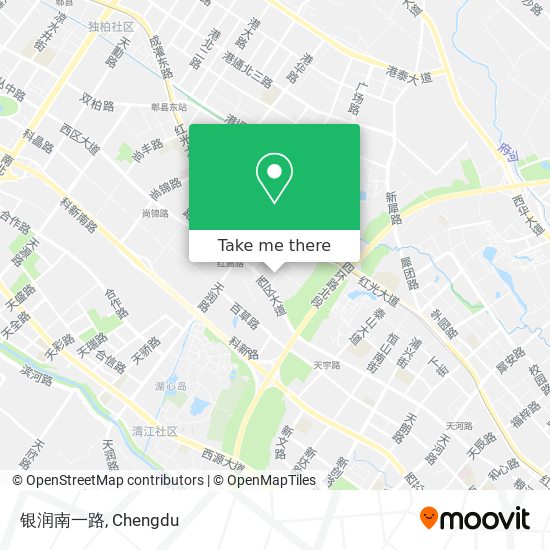 银润南一路 map