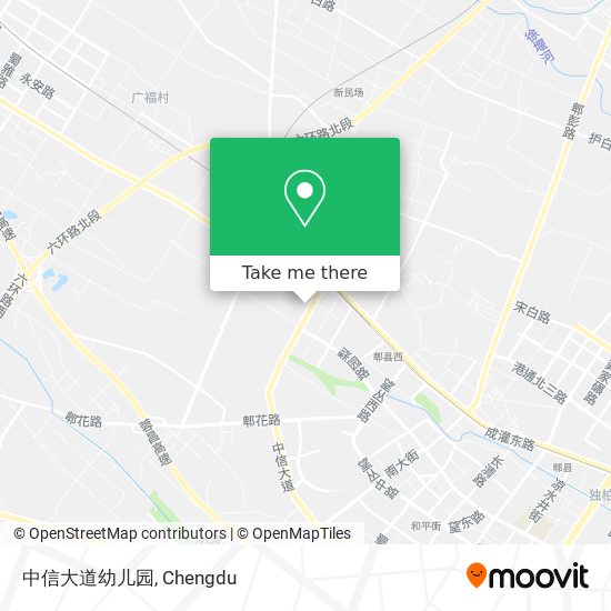 中信大道幼儿园 map