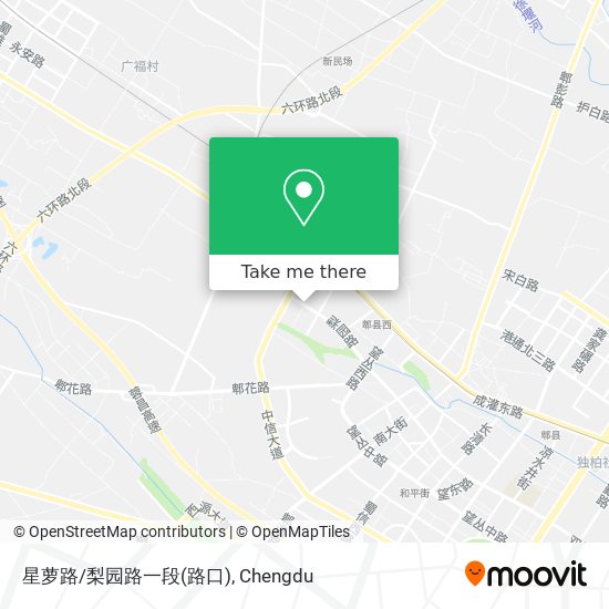 星萝路/梨园路一段(路口) map