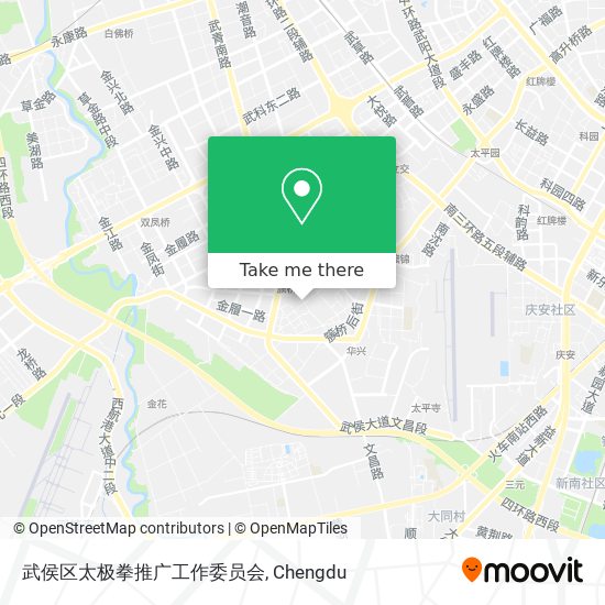 武侯区太极拳推广工作委员会 map
