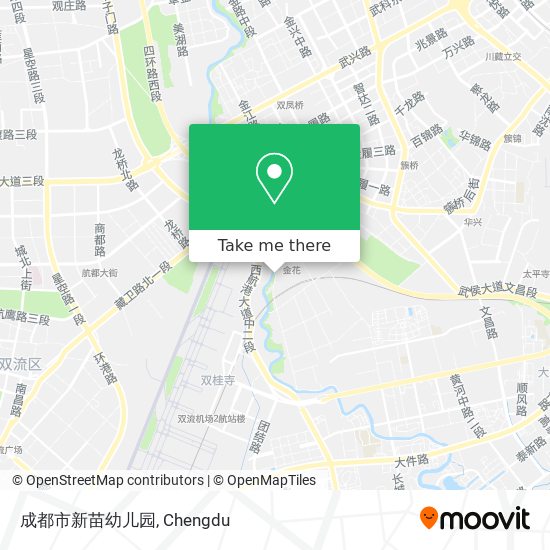 成都市新苗幼儿园 map