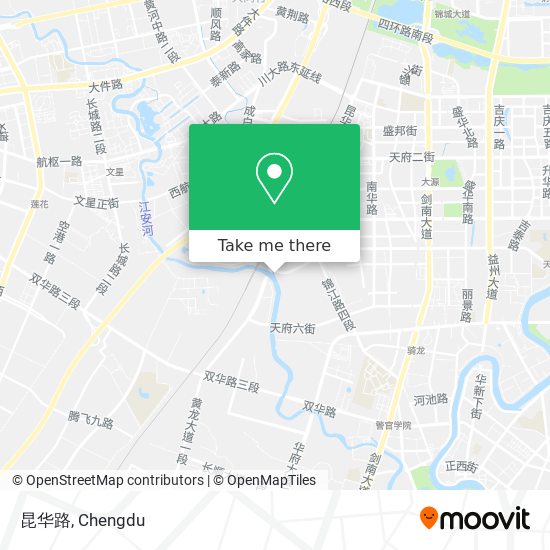 昆华路 map