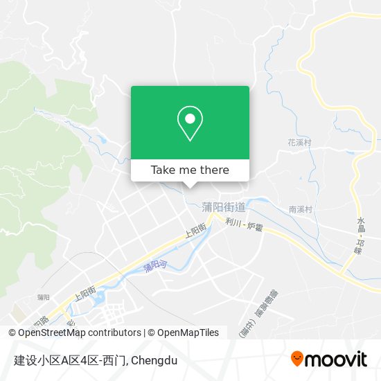 建设小区A区4区-西门 map