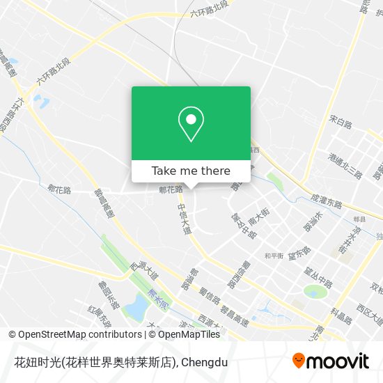 花妞时光(花样世界奥特莱斯店) map