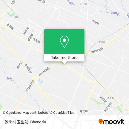 景岗村卫生站 map