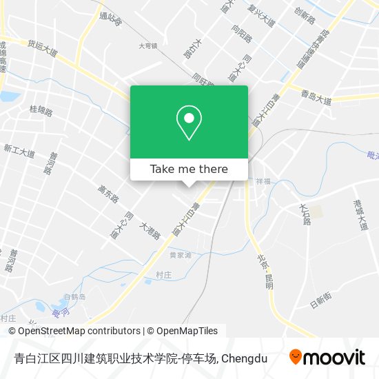 青白江区四川建筑职业技术学院-停车场 map