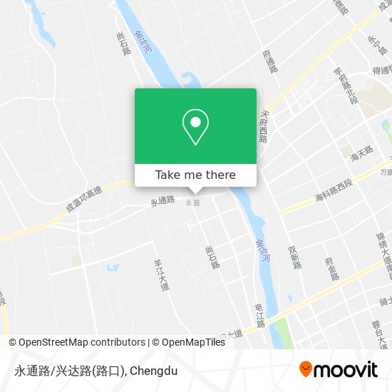 永通路/兴达路(路口) map