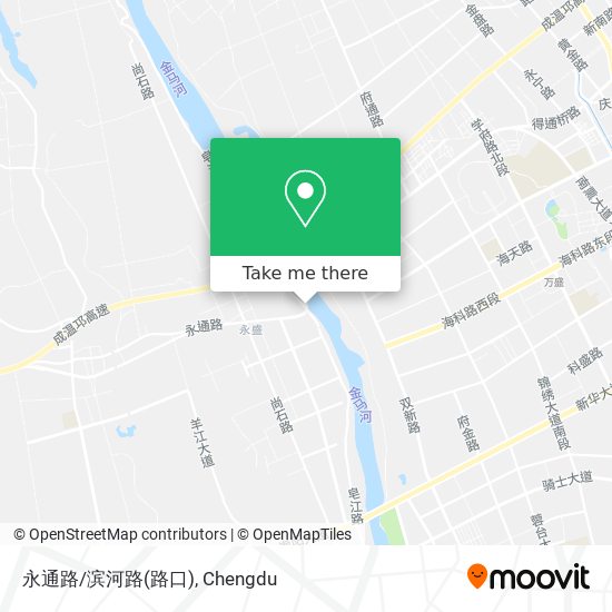 永通路/滨河路(路口) map