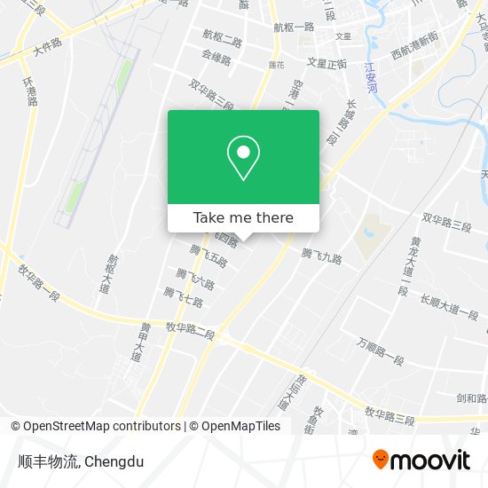顺丰物流 map