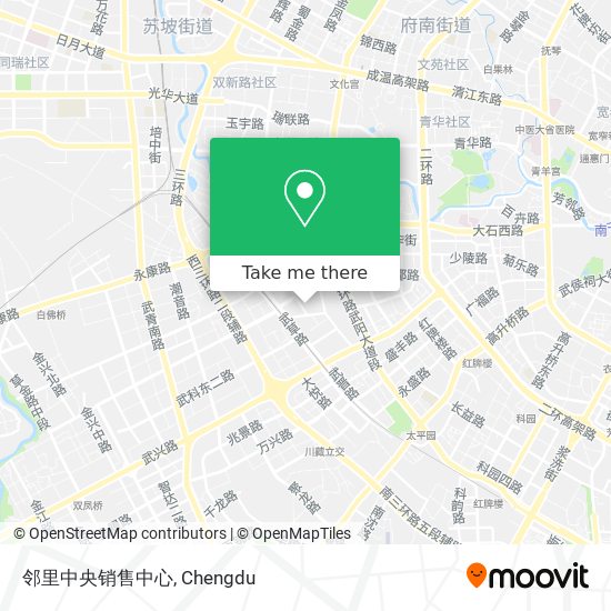 邻里中央销售中心 map