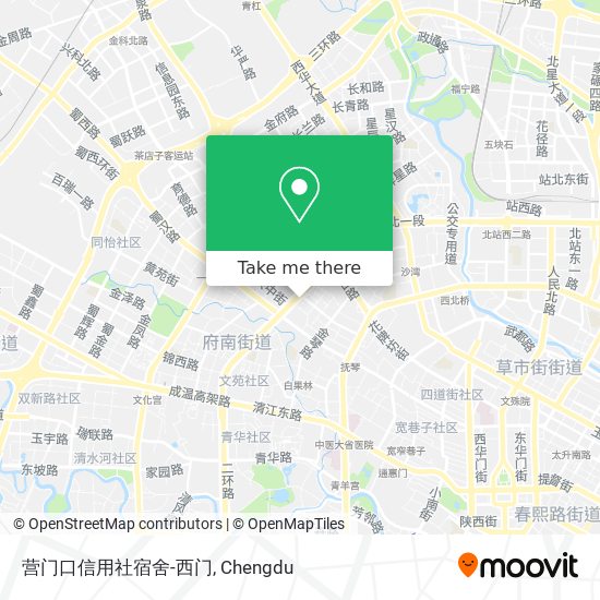 营门口信用社宿舍-西门 map