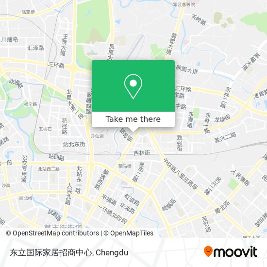 东立国际家居招商中心 map