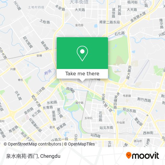 泉水南苑-西门 map