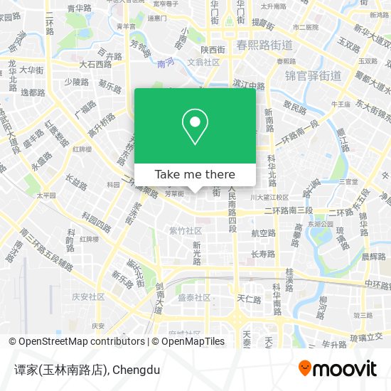 谭家(玉林南路店) map