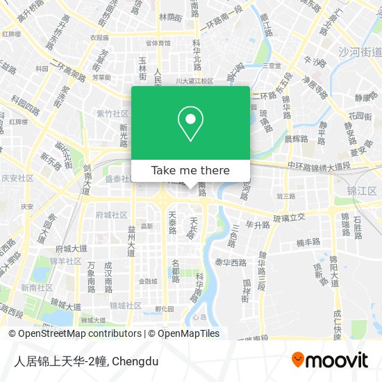 人居锦上天华-2幢 map