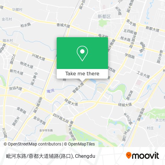 毗河东路/蓉都大道辅路(路口) map