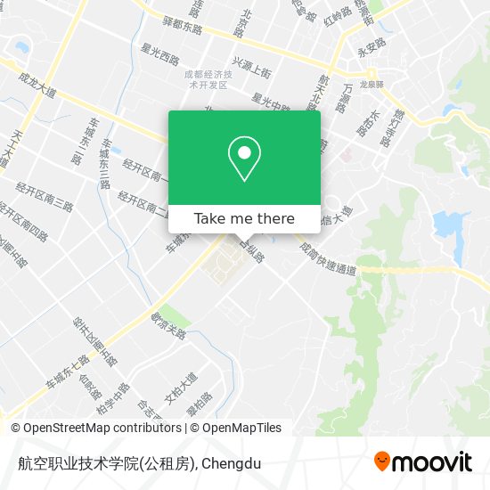 航空职业技术学院(公租房) map