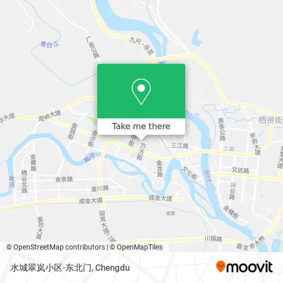 水城翠岚小区-东北门 map