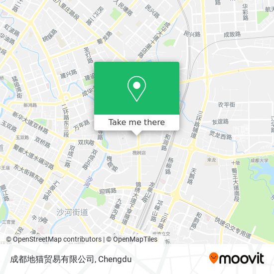 成都地猫贸易有限公司 map