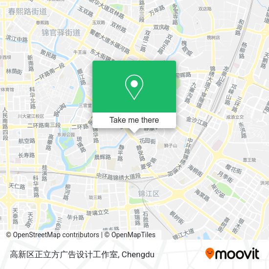 高新区正立方广告设计工作室 map