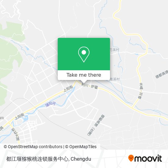 都江堰猕猴桃连锁服务中心 map