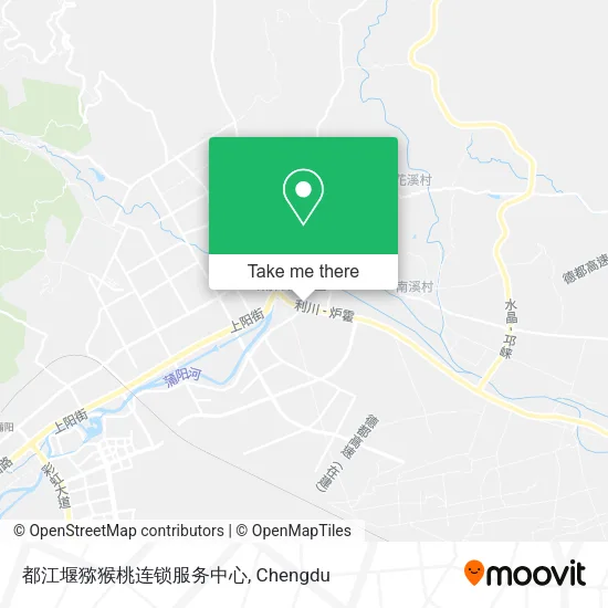 都江堰猕猴桃连锁服务中心 map