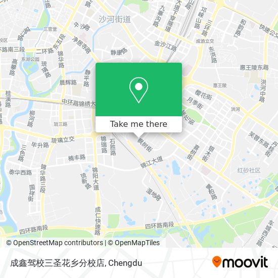 成鑫驾校三圣花乡分校店 map