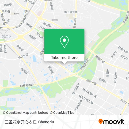 三圣花乡开心农庄 map