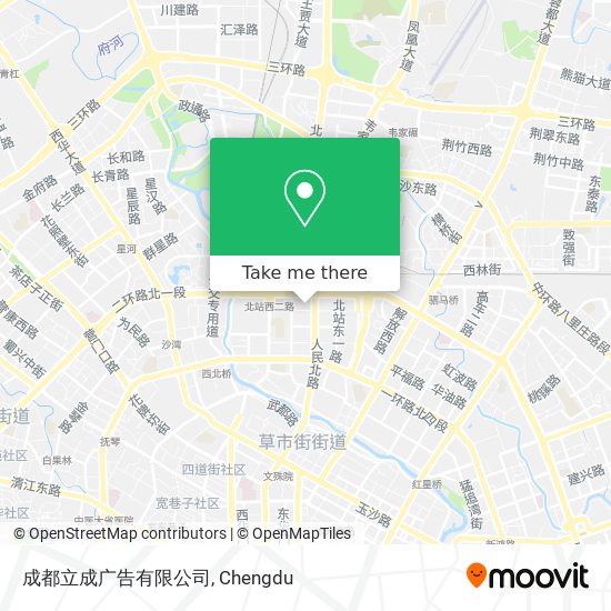 成都立成广告有限公司 map