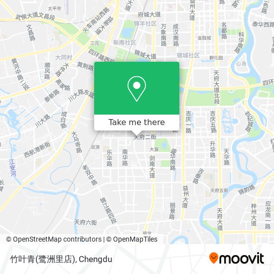 竹叶青(鹭洲里店) map