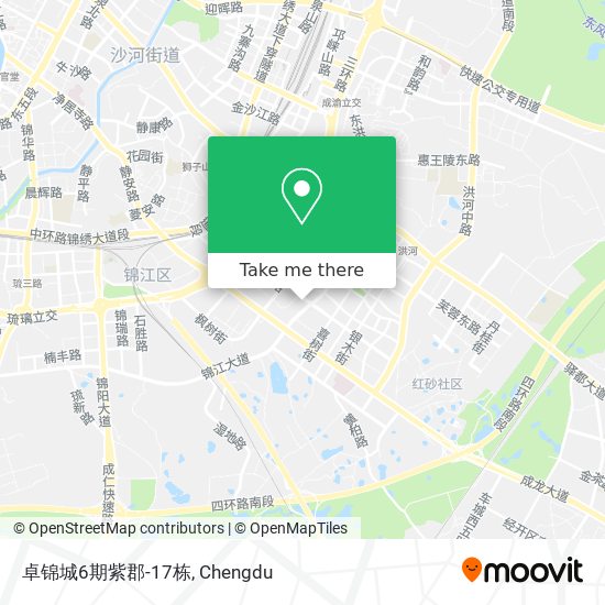 卓锦城6期紫郡-17栋 map