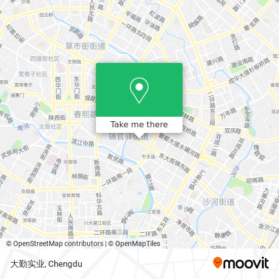 大勤实业 map