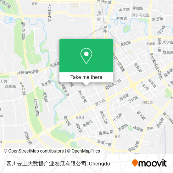 四川云上大数据产业发展有限公司 map