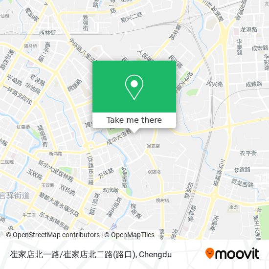 崔家店北一路/崔家店北二路(路口) map