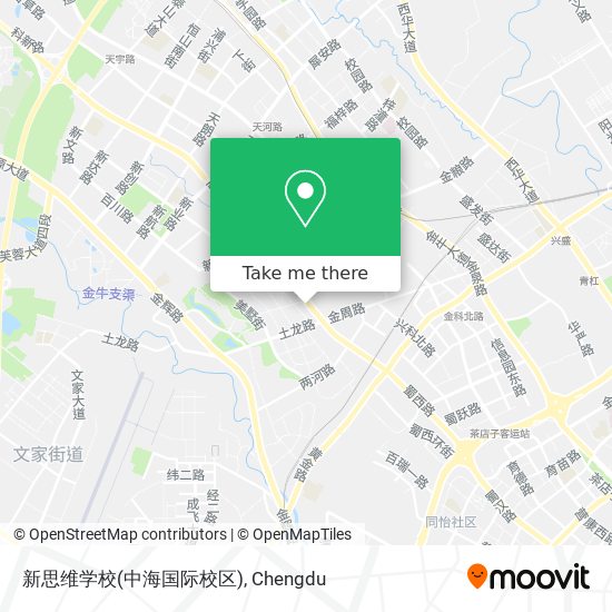 新思维学校(中海国际校区) map