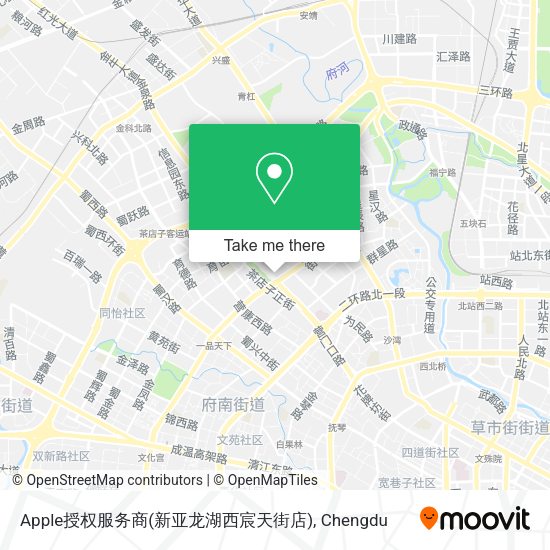 Apple授权服务商(新亚龙湖西宸天街店) map