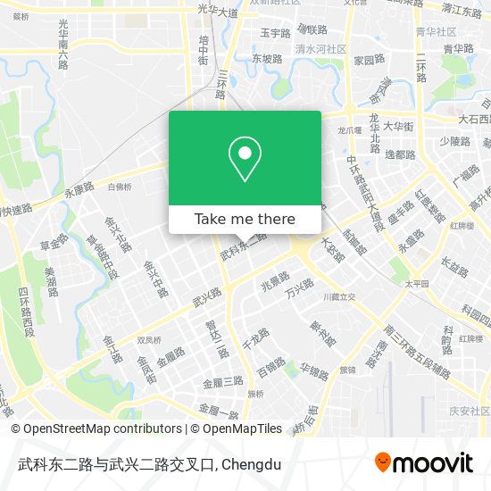 武科东二路与武兴二路交叉口 map