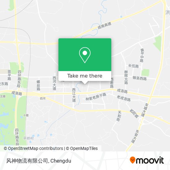 风神物流有限公司 map