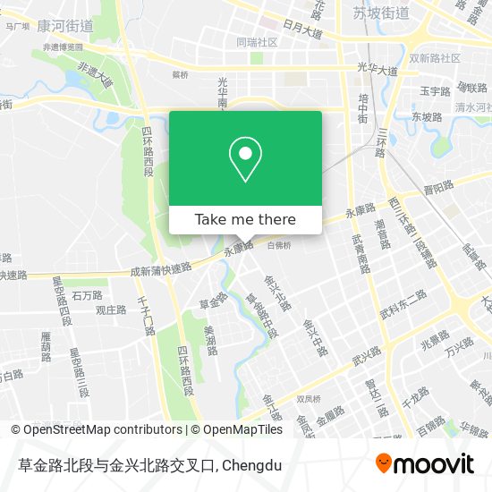 草金路北段与金兴北路交叉口 map