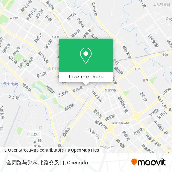 金周路与兴科北路交叉口 map