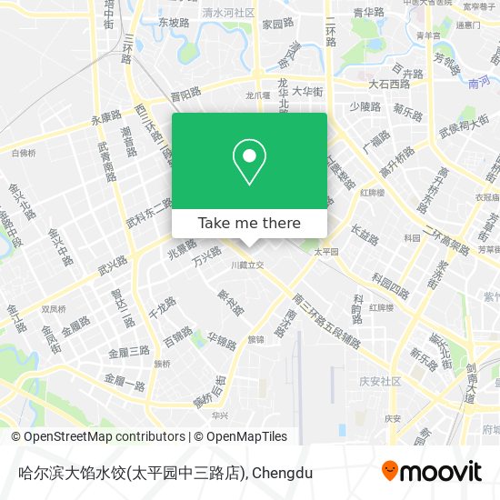 哈尔滨大馅水饺(太平园中三路店) map