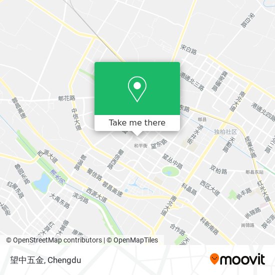 望中五金 map