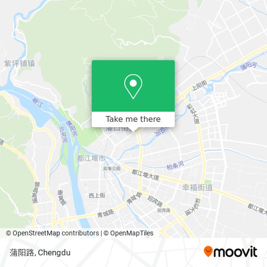 蒲阳路 map