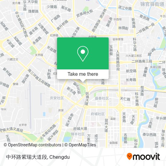 中环路紫瑞大道段 map