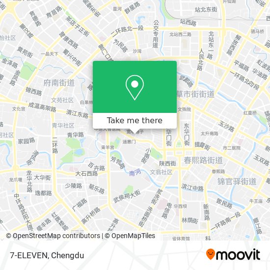 7-ELEVEN map