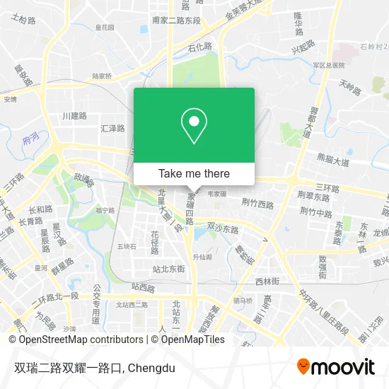 双瑞二路双耀一路口 map
