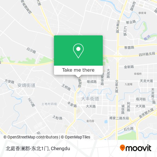 北庭香澜郡-东北1门 map
