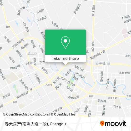 春天房产(南熏大道一段) map