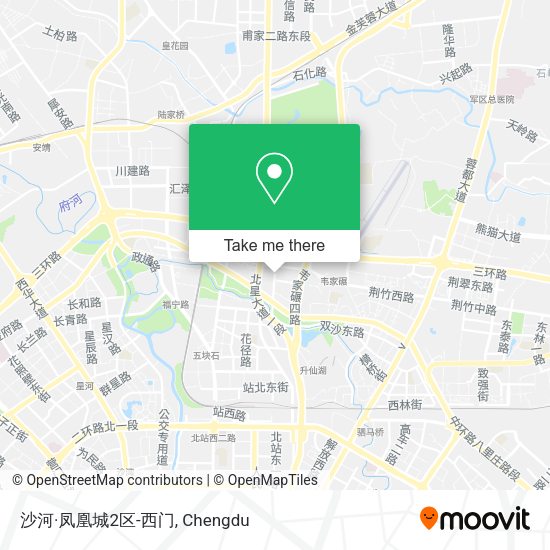 沙河·凤凰城2区-西门 map